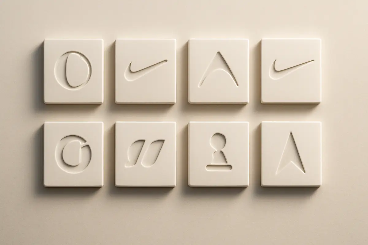 Grid of racket brand logos arranged by listing volume on the EpicRackets marketplace